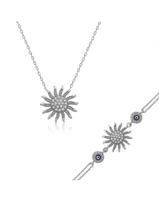 Gümüş Güneş Bayan Set