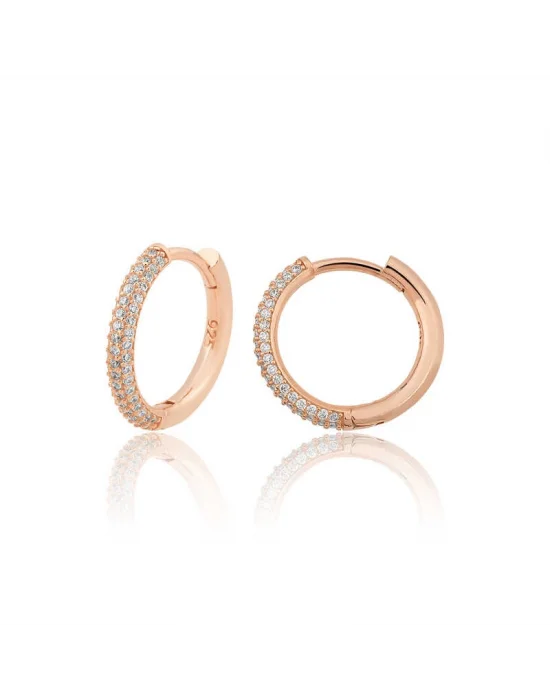 Gümüş Halka Bayan Küpe