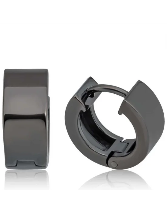 Gümüş Halka Erkek Küpe