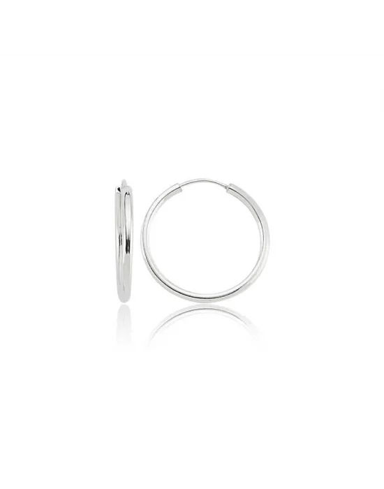 Gümüş Halka Küpe