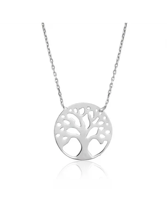 Gümüş Hayat Ağacı Bayan Kolye