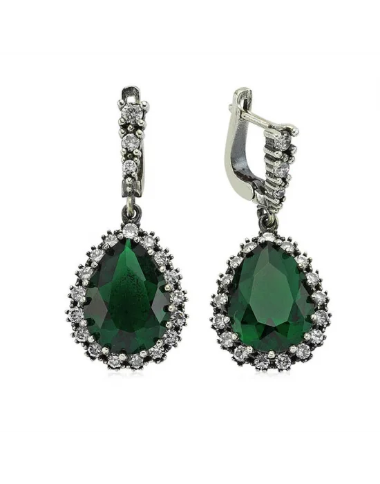 Gümüş Hürrem Sultan Bayan Küpe