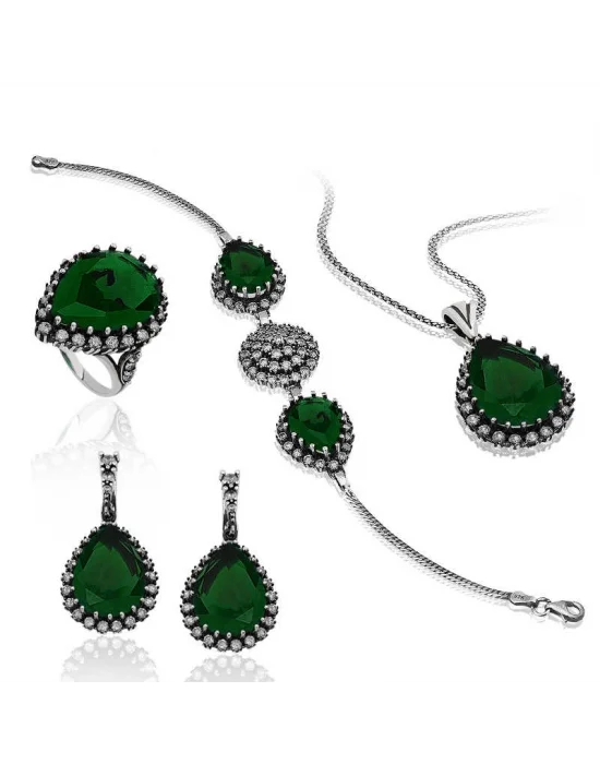 Gümüş Hürrem Sultan Bayan Set