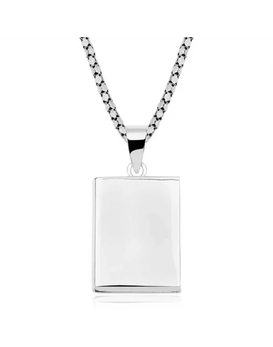 Gümüş İçi Açılabilen Cevşen Kolye