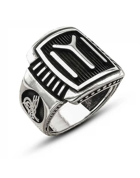 Gümüş IYI Kayı Boyu Erkek Yüzük