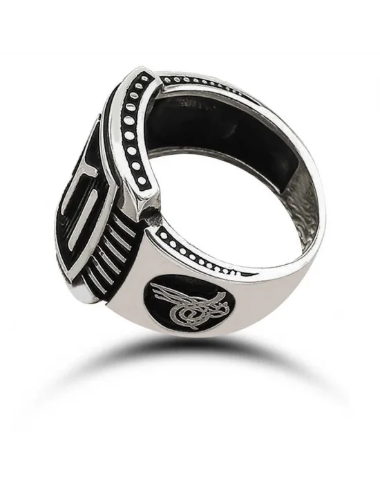 Gümüş IYI Kayı Boyu Erkek Yüzük