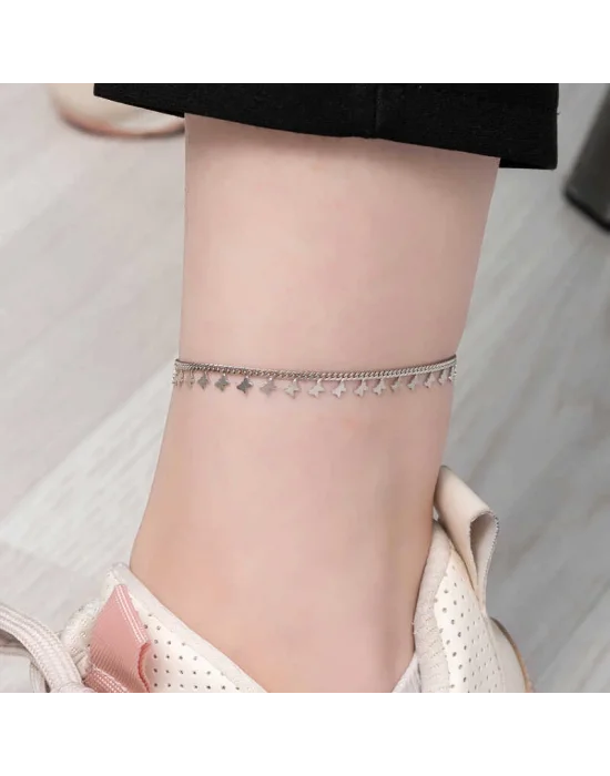 Gümüş Kelebek Halhal