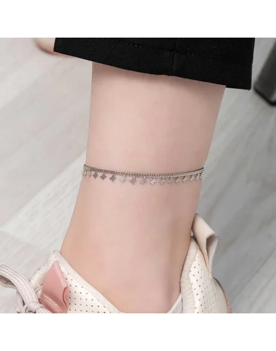 Gümüş Kelebek Halhal