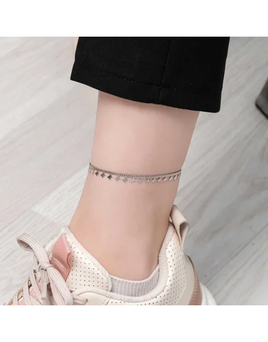 Gümüş Kelebek Halhal