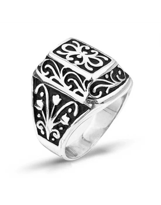 Gümüş Kurtlar Vadisi Erkek Yüzük