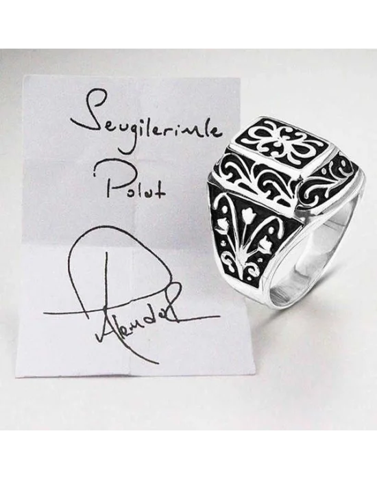 Gümüş Kurtlar Vadisi Erkek Yüzük