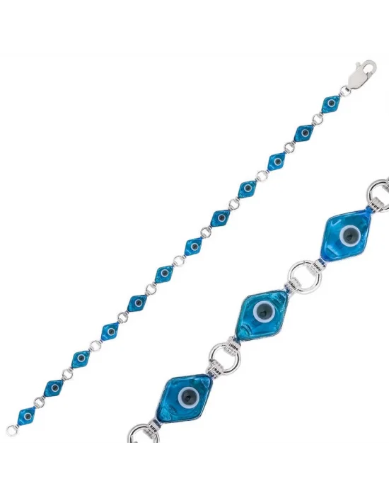 Gümüş Nazar Bayan Bileklik