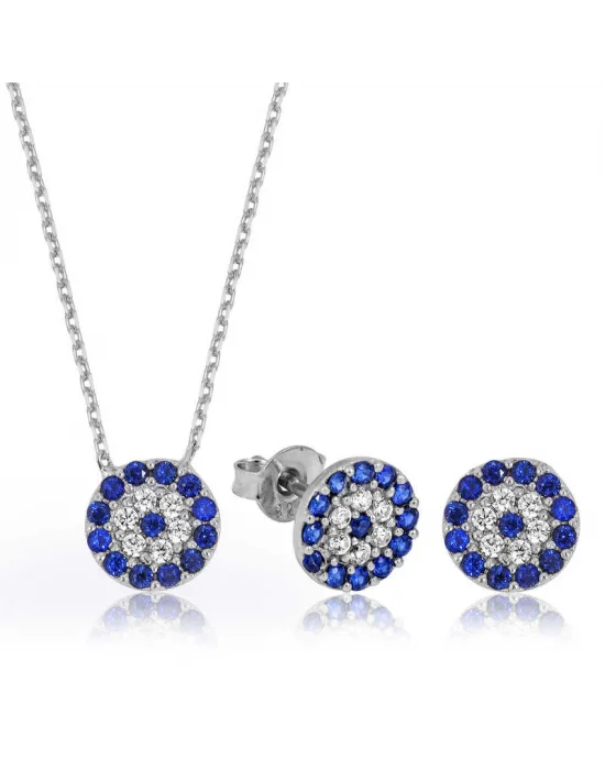 Gümüş Nazar Bayan Set