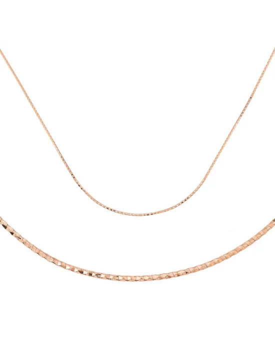 Gümüş Omega Choker Zincir