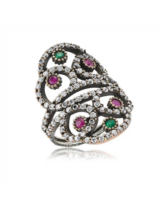 Gümüş Otantik Bayan Yüzük