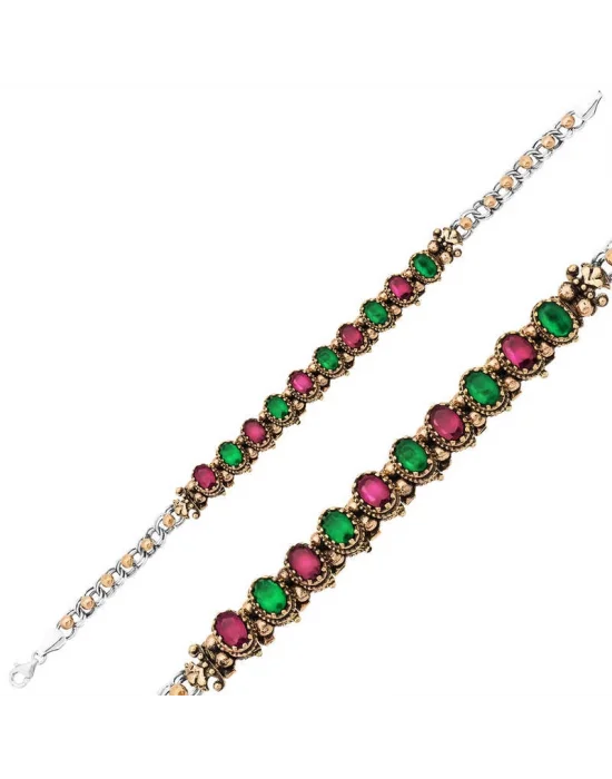 Gümüş Otantik Fantazi Bileklik