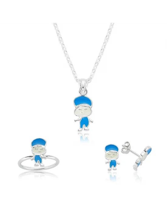 Gümüş Pepee Çocuk Set