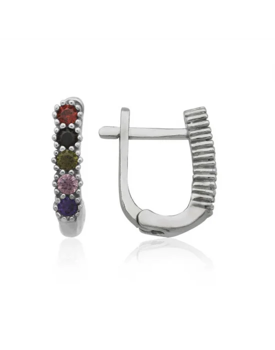 Gümüş Renkli Küpe