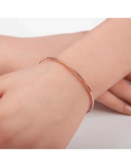 Gümüş Rose Ajda Kadın Bilezik