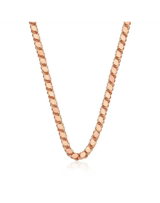 Gümüş Rose Pullu Arpa Zincir