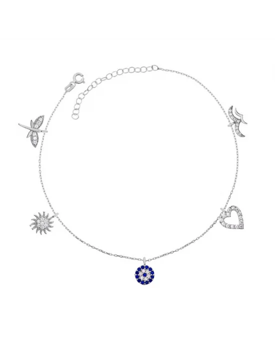 Gümüş Şans Kadın Halhal