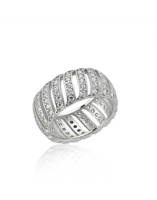 Gümüş Tamtur Bayan Yüzük