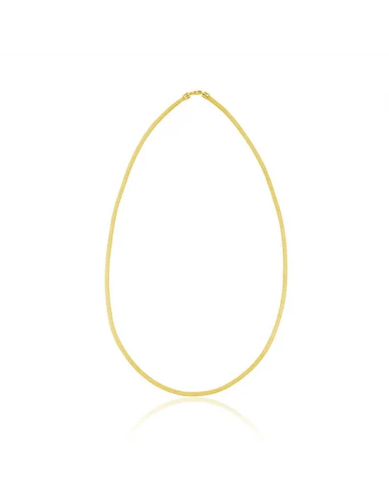 Gümüş Taşlı File Bayan Kolye