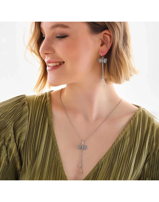 Gümüş Telkari Yusufçuk Kadın Set