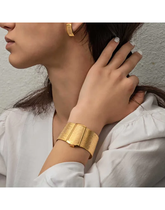 Gümüş Trabzon Hasır Kadın Set