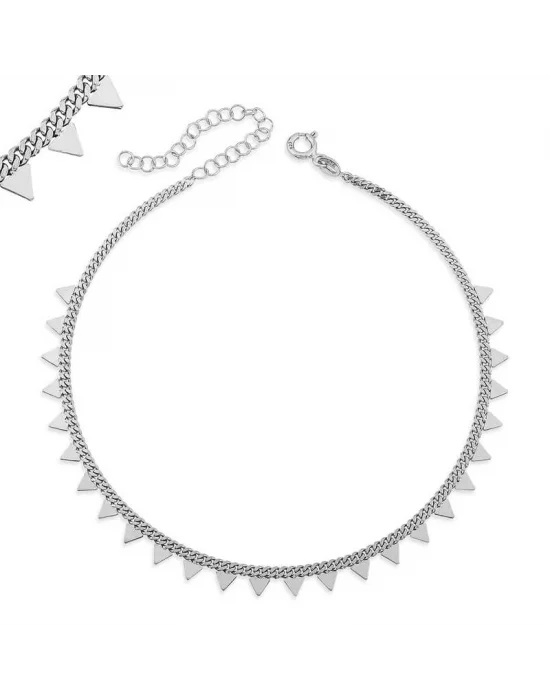 Gümüş Üçgen Halhal