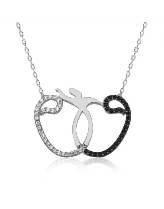 Gümüş Vav Semazen Bayan Kolye