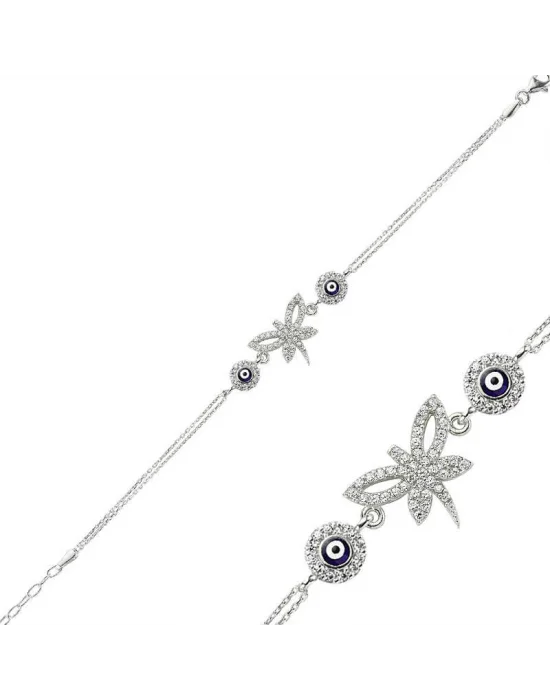 Gümüş Yusufçuk Bayan Bileklik