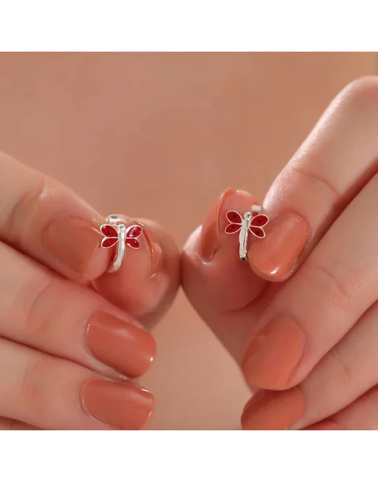 Gümüş Yusufcuk Çocuk Küpesi