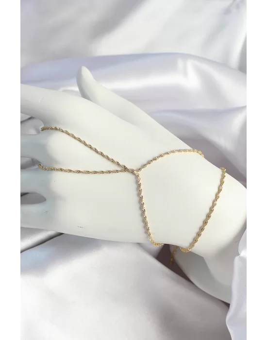 Pirinç Gold Renk Burgulu Şahmeran