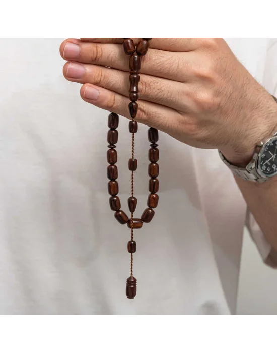 Sıkma Kehribar Tesbih