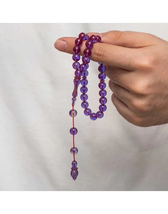 Sıkma Kehribar Tesbih