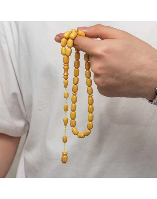 Sıkma Kehribar Tesbih