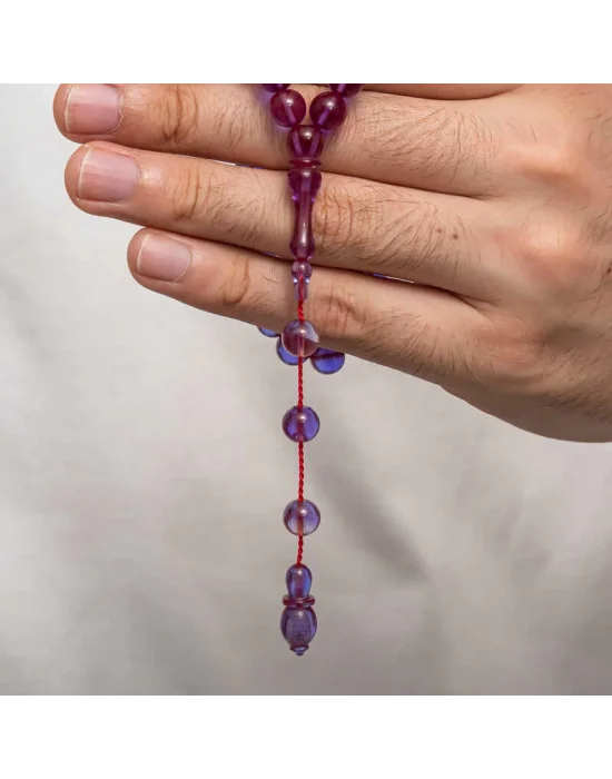 Sıkma Kehribar Tesbih