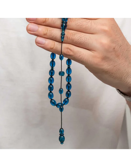 Sıkma Kehribar Tesbih