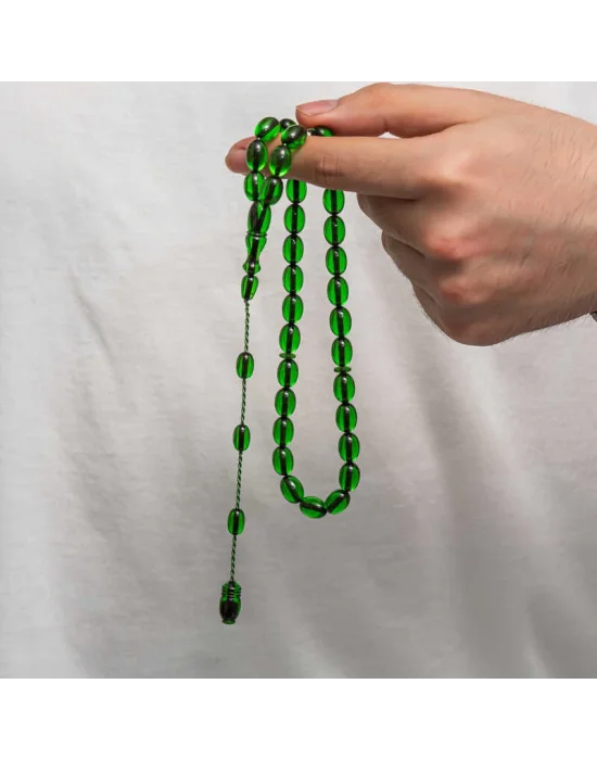 Sıkma Kehribar Tesbih