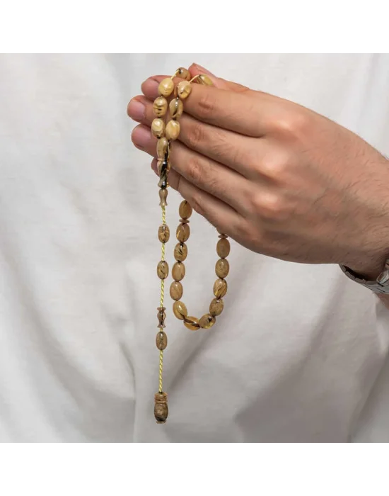 Sıkma Kehribar Tesbih