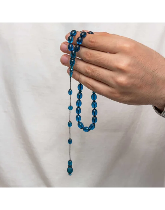 Sıkma Kehribar Tesbih