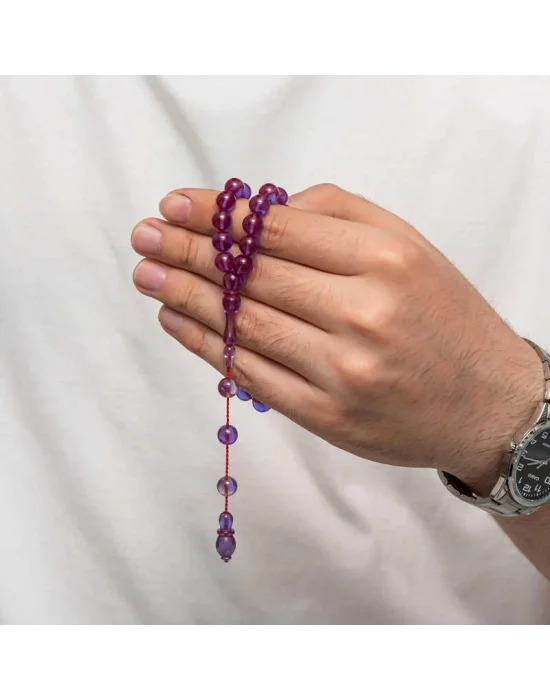 Sıkma Kehribar Tesbih