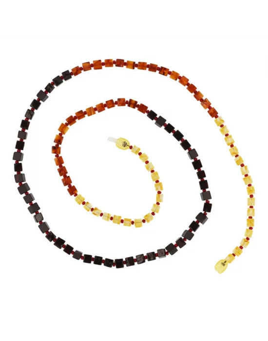 Yetişkin Damla Kehribar Kolye