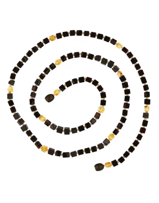 Yetişkin Damla Kehribar Kolye