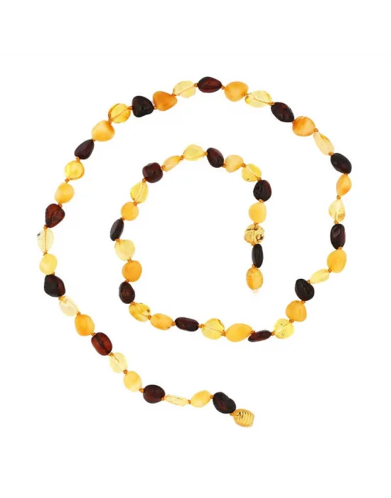 Yetişkin Damla Kehribar Kolye