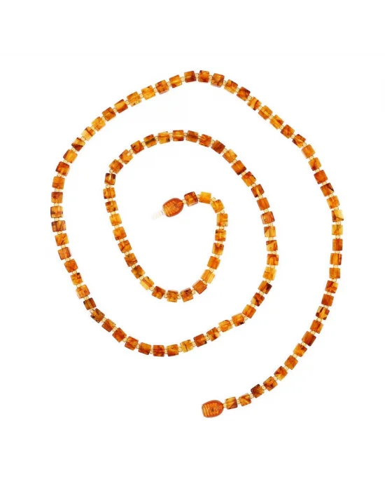 Yetişkin Damla Kehribar Kolye