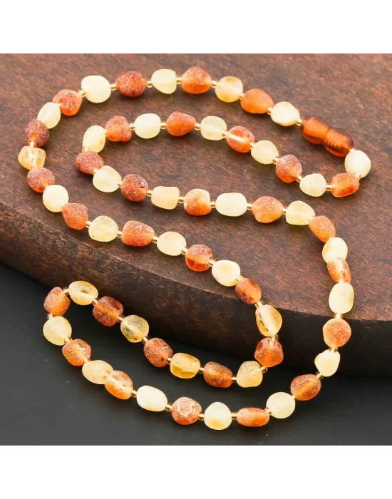 Yetişkin Damla Kehribar Kolye