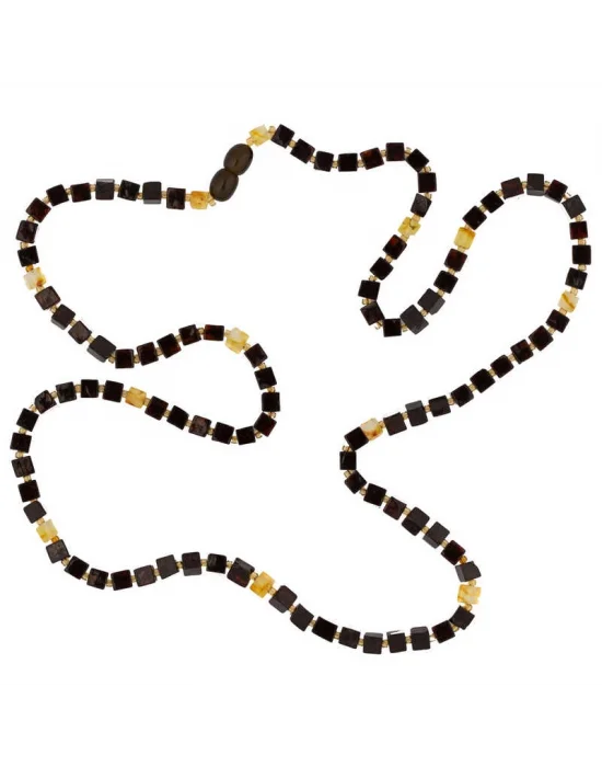 Yetişkin Damla Kehribar Kolye