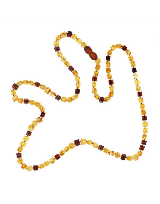 Yetişkin Damla Kehribar Kolye